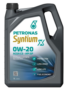Масло моторное PETRONAS SYNTIUM X 0W-20 C5 5L
