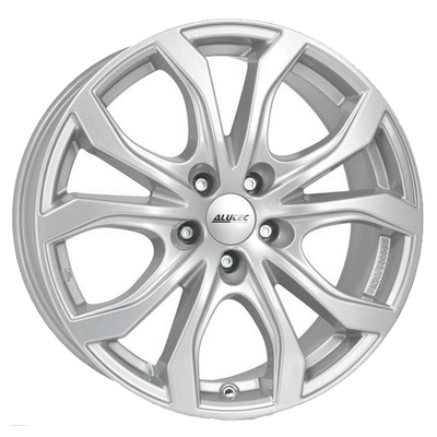 Alutec 8,5x19/5x127 ET55 D71,6 W10X Polar Silver