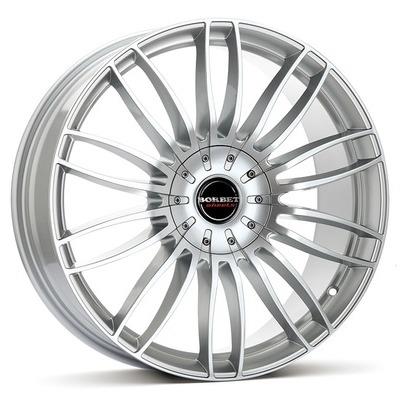 Borbet 8,5x19/5x130 ET53 D71,6 CW3 Sterling Silver