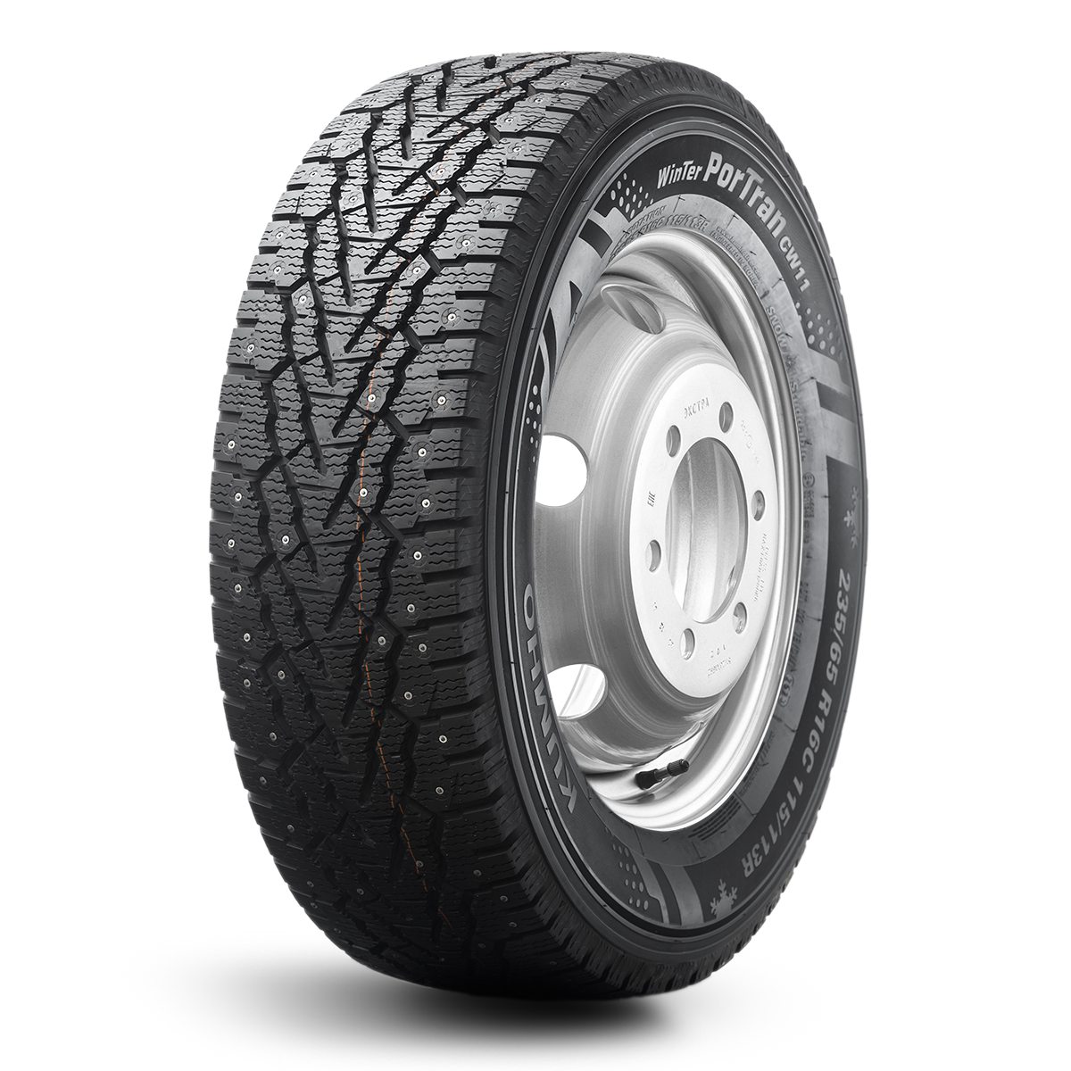 Kumho 225/75R16C 121/120R Winter PorTran CW11 TL 10PR