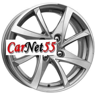 K&K 6,5x16/4x108 ET26 D65,1 Игуана-оригинал (КС558) Алмаз аргентум