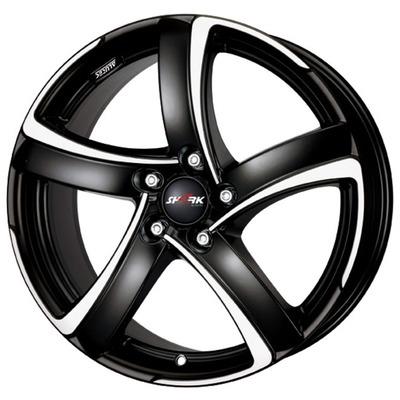 Alutec 6x15/4x108 ET25 D65,1 Shark Racing black front polished Alutec 6x15/4x108 ET25 D65,1 Shark Racing black front polished
