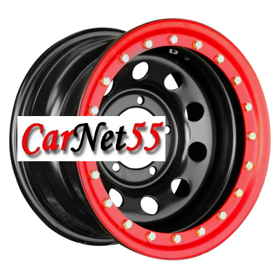 Off-Road Wheels 7x15/5x139,7 ET0 D110 УАЗ (треуг. мелкий) черный