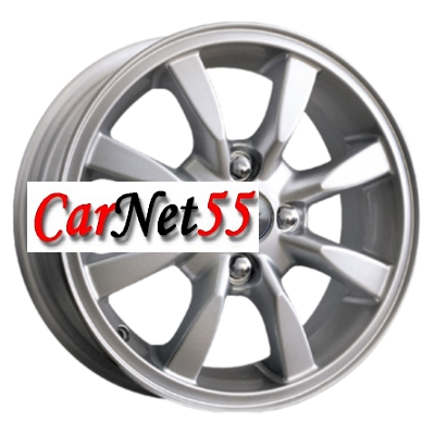 K&K 5,5x14/4x100 ET49 D56,6 Авион-Дэу-оригинал (КС290) Сильвер КС290