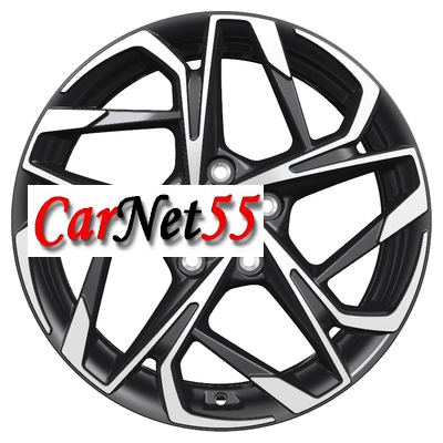 Khomen Wheels 7x17/5x114,3 ET51 D67,1 KHW1716 (Tucson) Black-FP