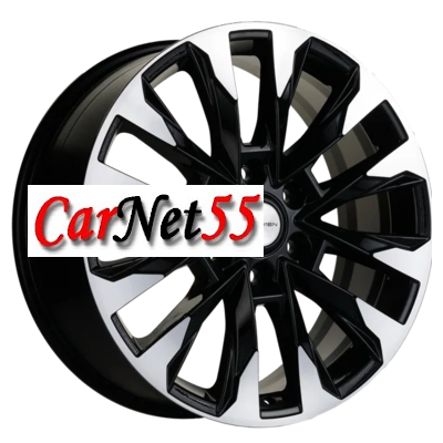 Khomen Wheels 8x20/6x139,7 ET28 D78,1 KHW2010 (Chevrolet Tahoe) Black-FP