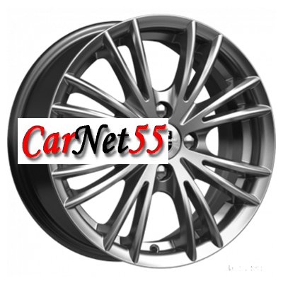 K&K 6x15/4x108 ET52,5 D63,35 Нейтрино-оригинал (КС488) Дарк платинум