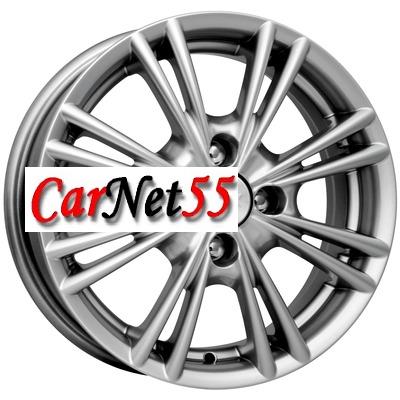 K&K 5,5x14/4x100 ET49 D56,6 Сокол-оригинал (КС513) Блэк платинум