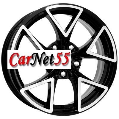 K&K 6,5x16/5x114,3 ET52,5 D67,1 Сочи-оригинал (КС460) Алмаз черный КС438