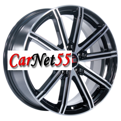 Alcasta 7x17/5x110 ET47 D67,1 M64 BKF