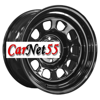 ZEPP 4х4 8x16/6x114,3 ET0 D66 Nissan Navara D40 2.5TD Semicircle Gloss Black (LTM)