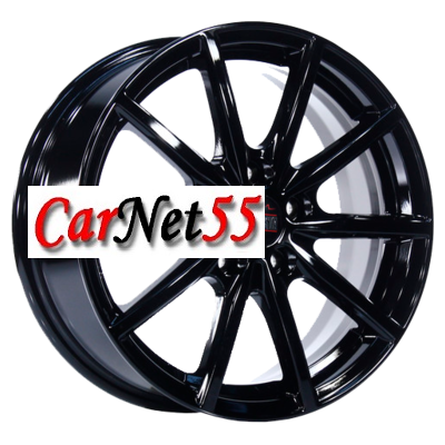 Alcasta 7x17/5x110 ET39 D65,1 M61 Black